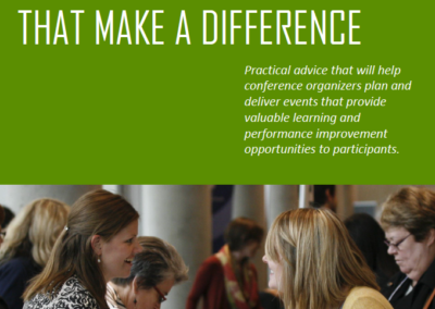 New e-book on how to design conferences