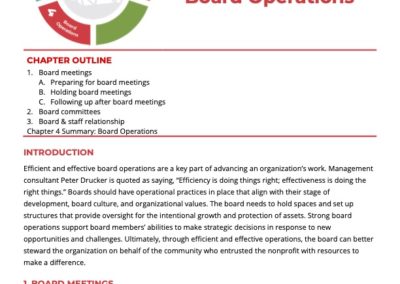 Chapter: Board Operations – Guide