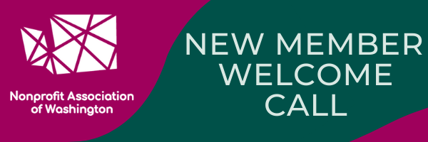 New Member Call for Nonprofit Association of Washington