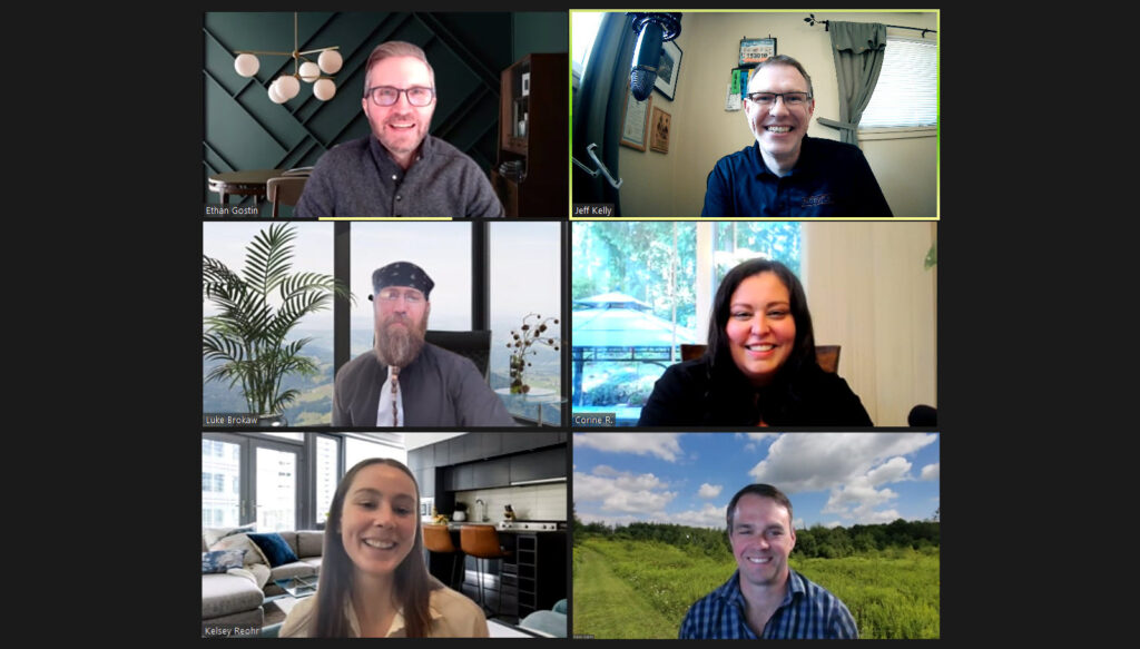 Butterflyly Team Zoom call