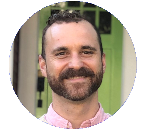 Richard LaManna a white mail with short brown hair, a goatee and mustache. Brown eyes and a closed smile. 