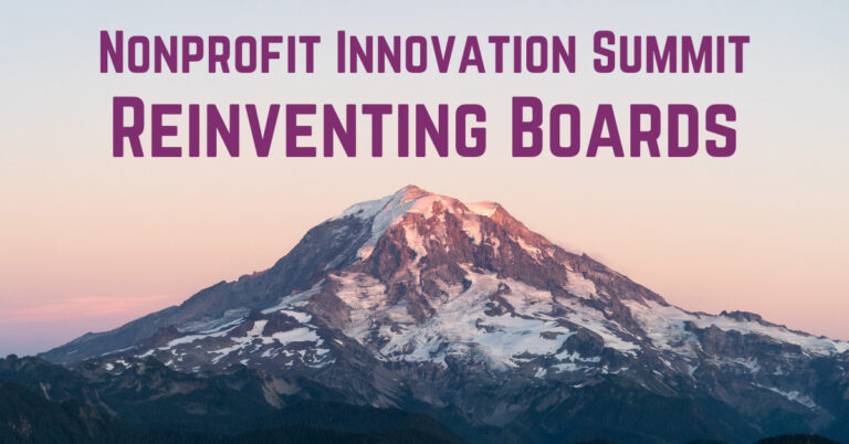 Nonprofit Innovation Summit: Reinventing Boards