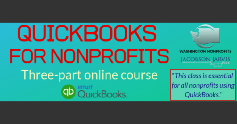 QuickBooks for Nonprofits