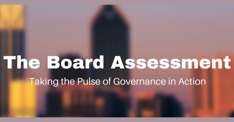 The Board Assessment