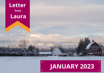 Letter from Laura – January 2023