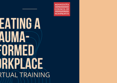 ONLINE: Creating a Trauma-Informed Workplace