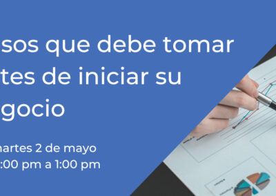 ONLINE: Pasos que debe tomar antes de iniciar su negocio