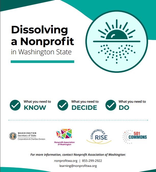 Dissolving a Nonprofit in Washington State