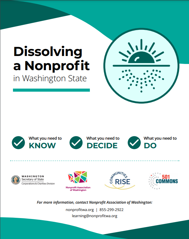 Dissolving a Nonprofit in Washington State