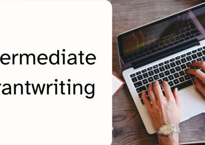 ONLINE: Intermediate Grantwriting