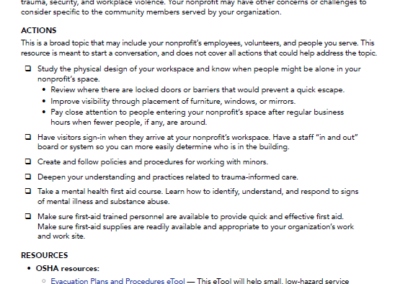 Working With Vulnerable Populations Resource