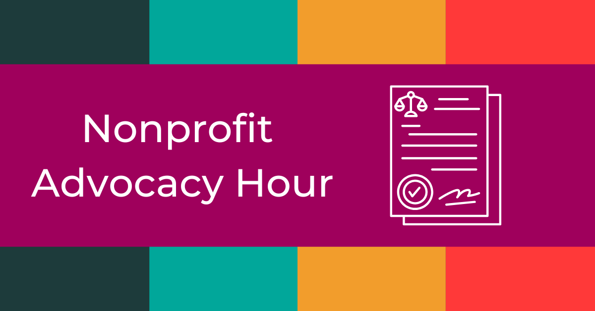 Nonprofit Advocacy Hour
