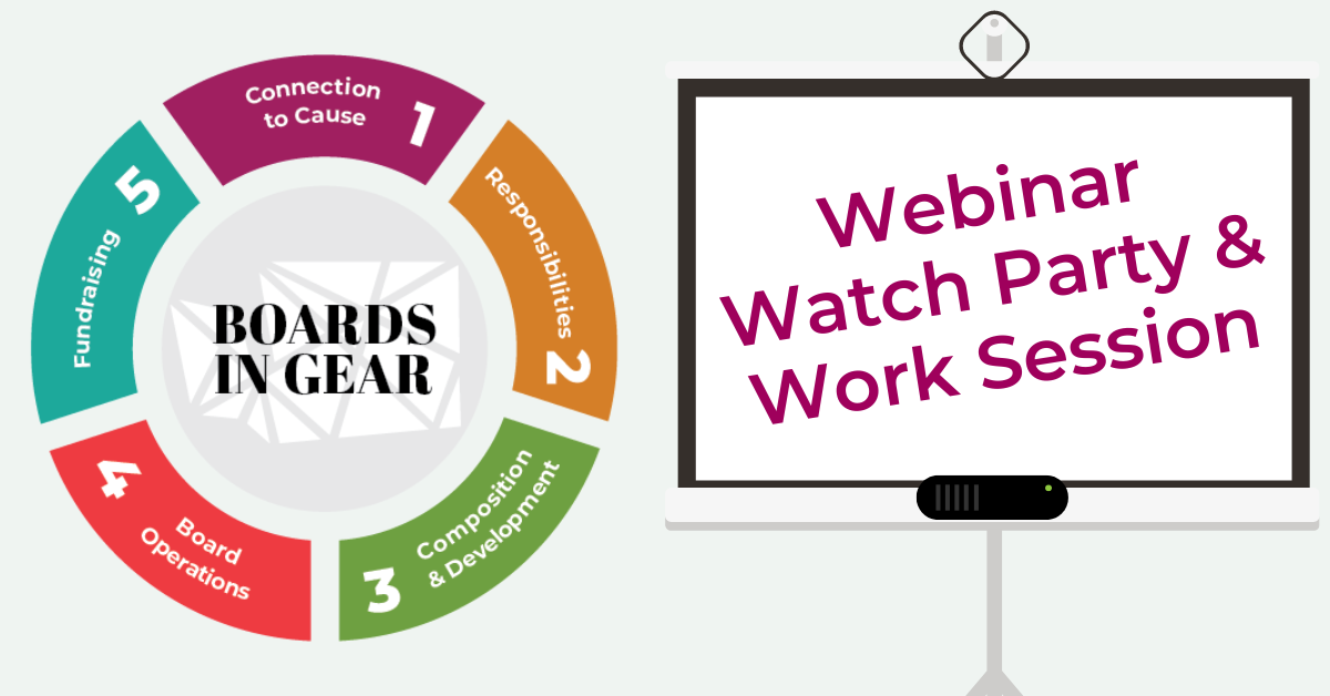 BIG Watch Party + Work Session Boards in Gear Webinar Watch Party and Work Session