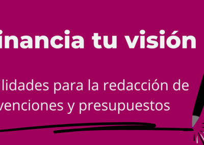 SPOKANE: Financia tu visión: habilidades para la redacción de subvenciones y presupuestos