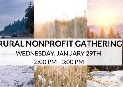 ONLINE: Rural Nonprofit Gathering