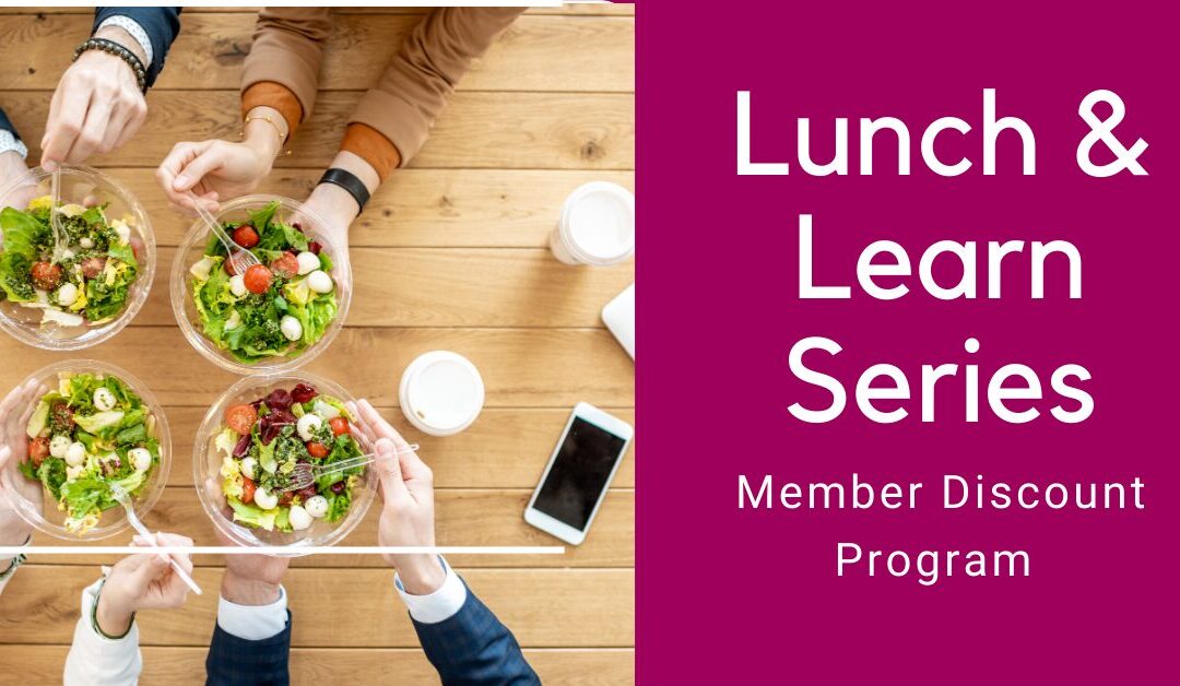 lunch and learn with food and phones