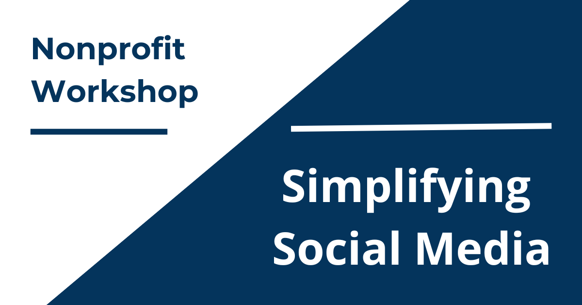 Simplifying Social Media Simplifying Social Media