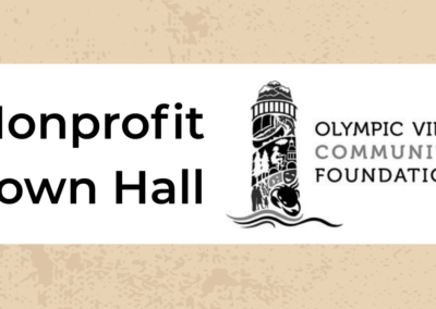 Sequim: Olympic View Community Foundation Nonprofit Town Hall