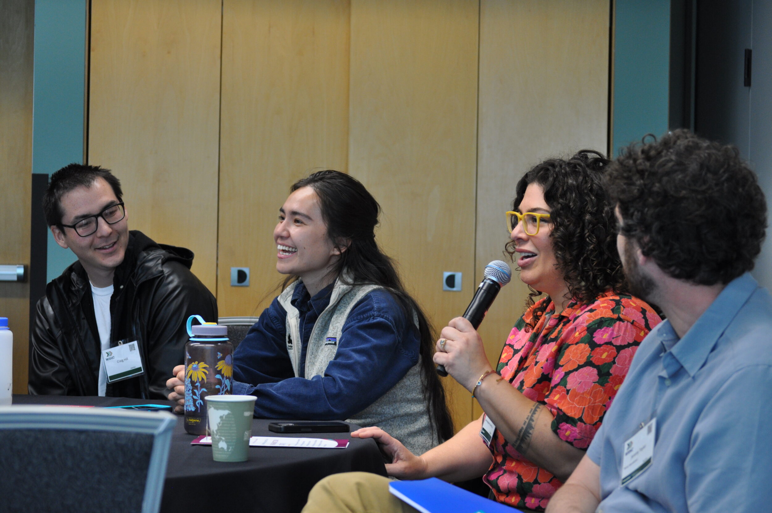 Participants at a workshop at WSNC