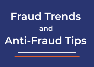 Fraud Trends and Anti-Fraud Tips