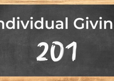 Online: Individual Giving 201