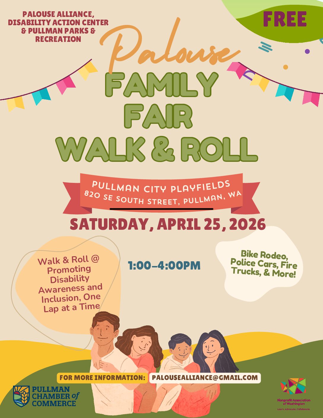 2026 Palouse Family Fair Walk & Roll