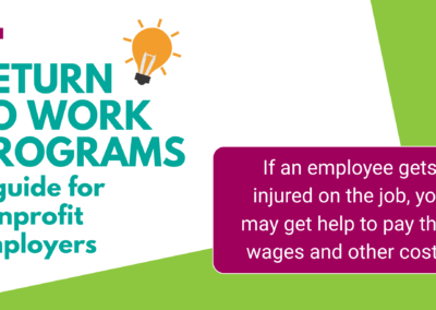 ONLINE: Return-to-Work Programs: A Guide for Nonprofit Employers